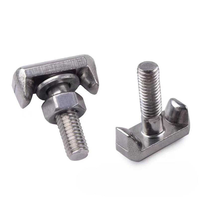 1PC Automotive Stainless Steel T-clip 304 Stainless Steel Mountain Fixed Battery Replacement Screw