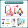 JINGRUIXIANG Kids Magnetic Building Blocks Set
