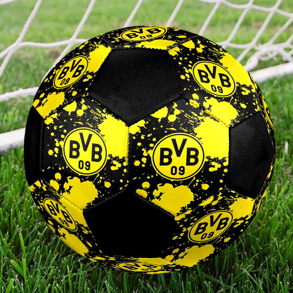 Borussia Dortmund Football Club Indoor Size 5 Soccer Ball Colorful Machine Stitched PVC Competition Ready Durable High-Bounce