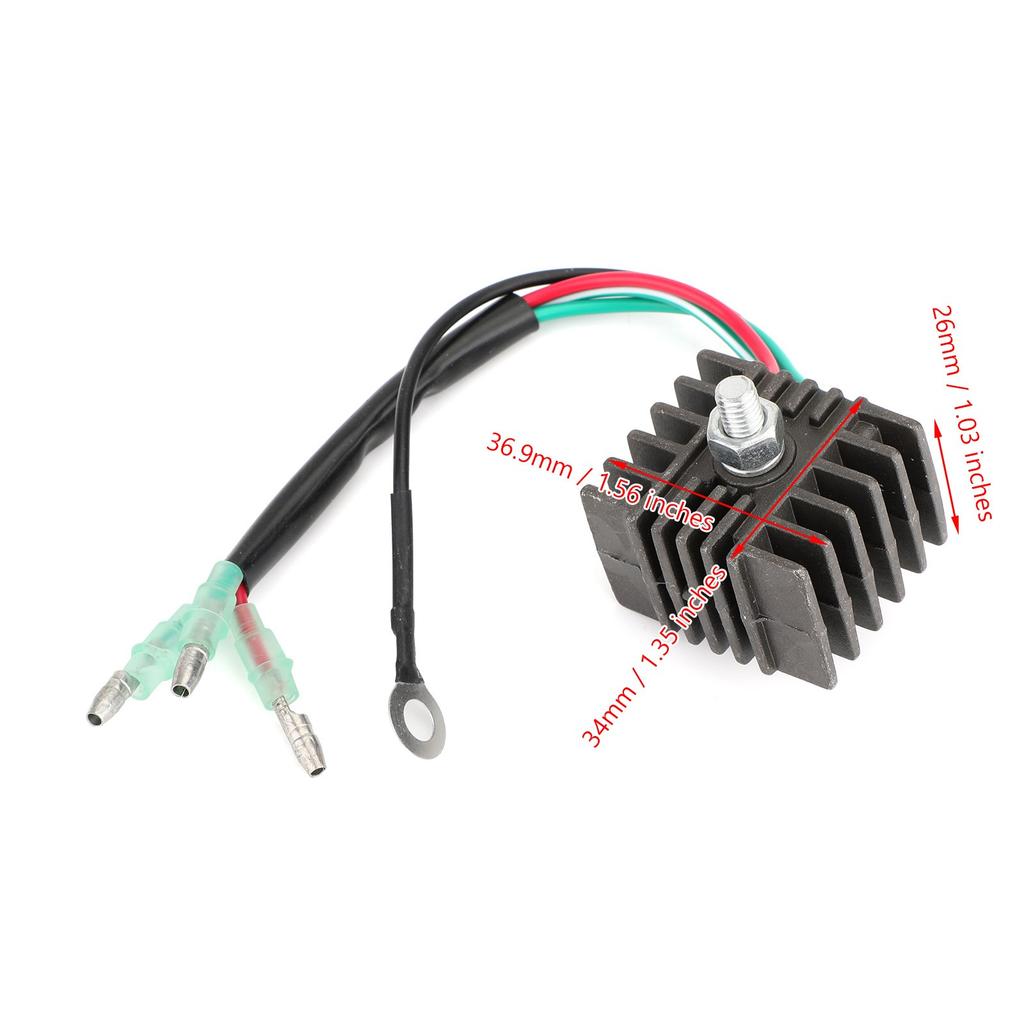 Rectifier For Yamaha 9.9-25 HP 84-10 Outboard Motors 664-81970-60 664-81970-62