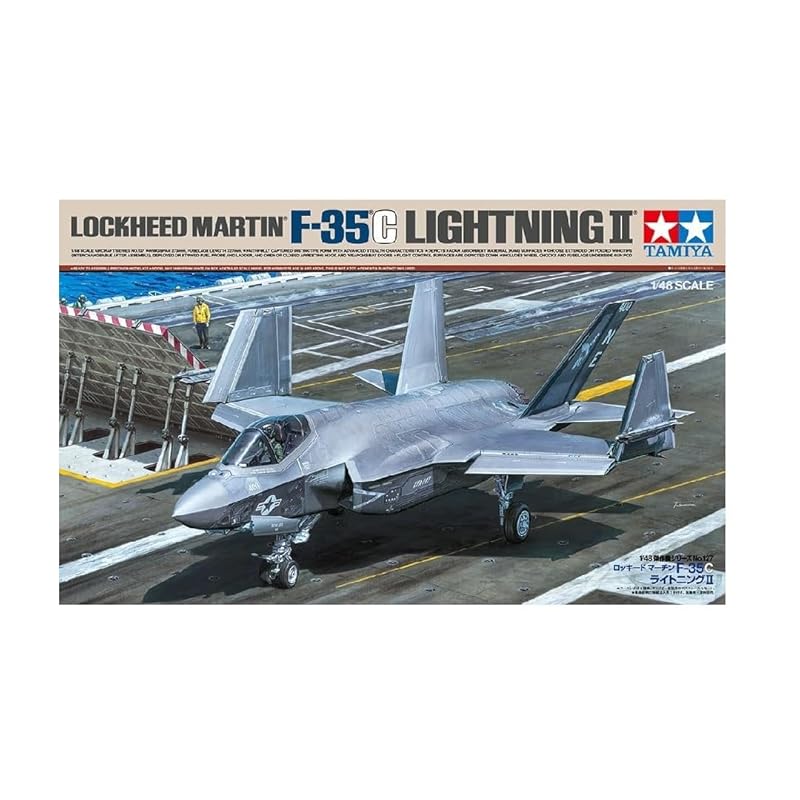 

TAMIYA 1/48 Masterpiece series No.127 lockheed martin F-35C Lightning II plastic model 61127 (plane)