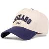 Unisex CHICAGO Letter Embroidery Baseball Caps Spring and Autumn Outdoor Adjustable Casual Hats Sunscreen Hat
