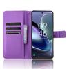 For TCL 50 5G Case Diamond Texture Leather Full Wrapped Phone Cover with Wrist Strap