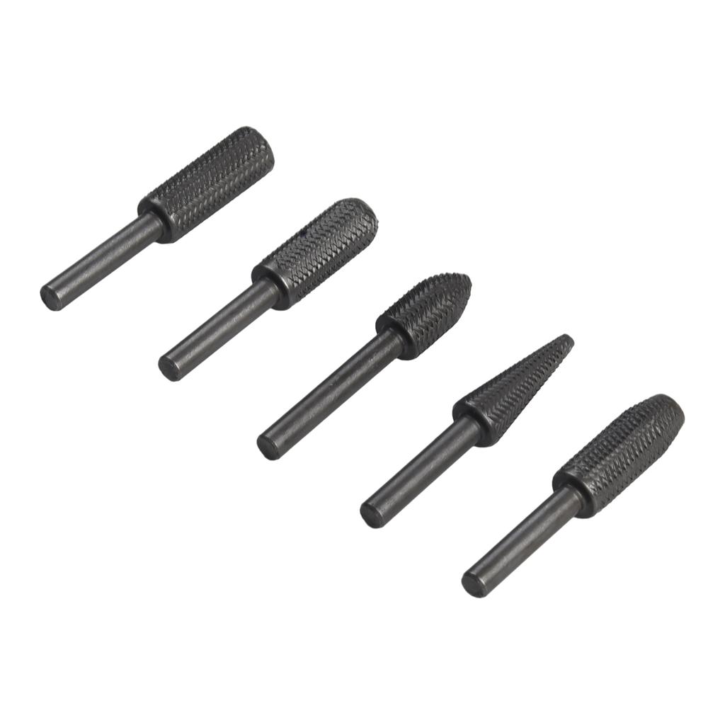 Rotary Rasp File 5Pcs Set Electric Grinding Home Garden