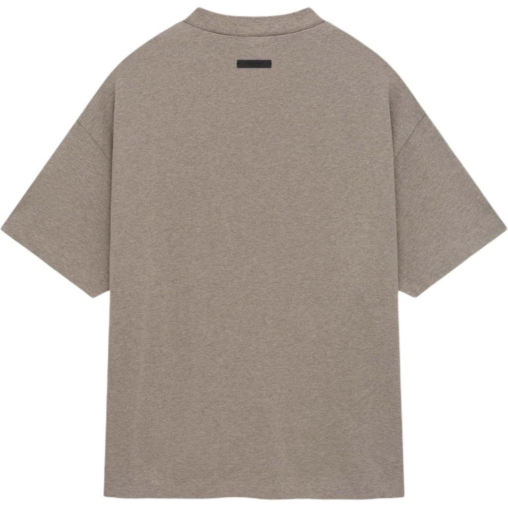 Fear of God Essentials Heavy Crewneck Tee Heather Grey Men Tops 125HO242001F