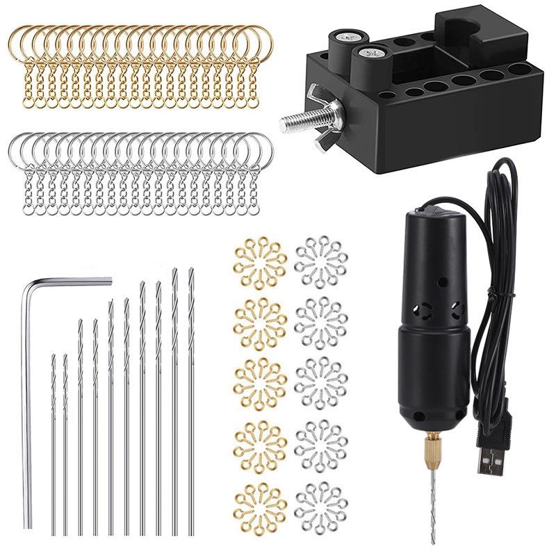 

360 Тип USB Мини Электрическая Дрель Силиконовый Кристалл Перл Перл Микро Электрическая Шлифовальная Машина