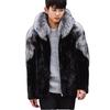 Men's high imitation fur jacket men's fox hair mink hair fur integrated jacket mink hair hooded coat casual