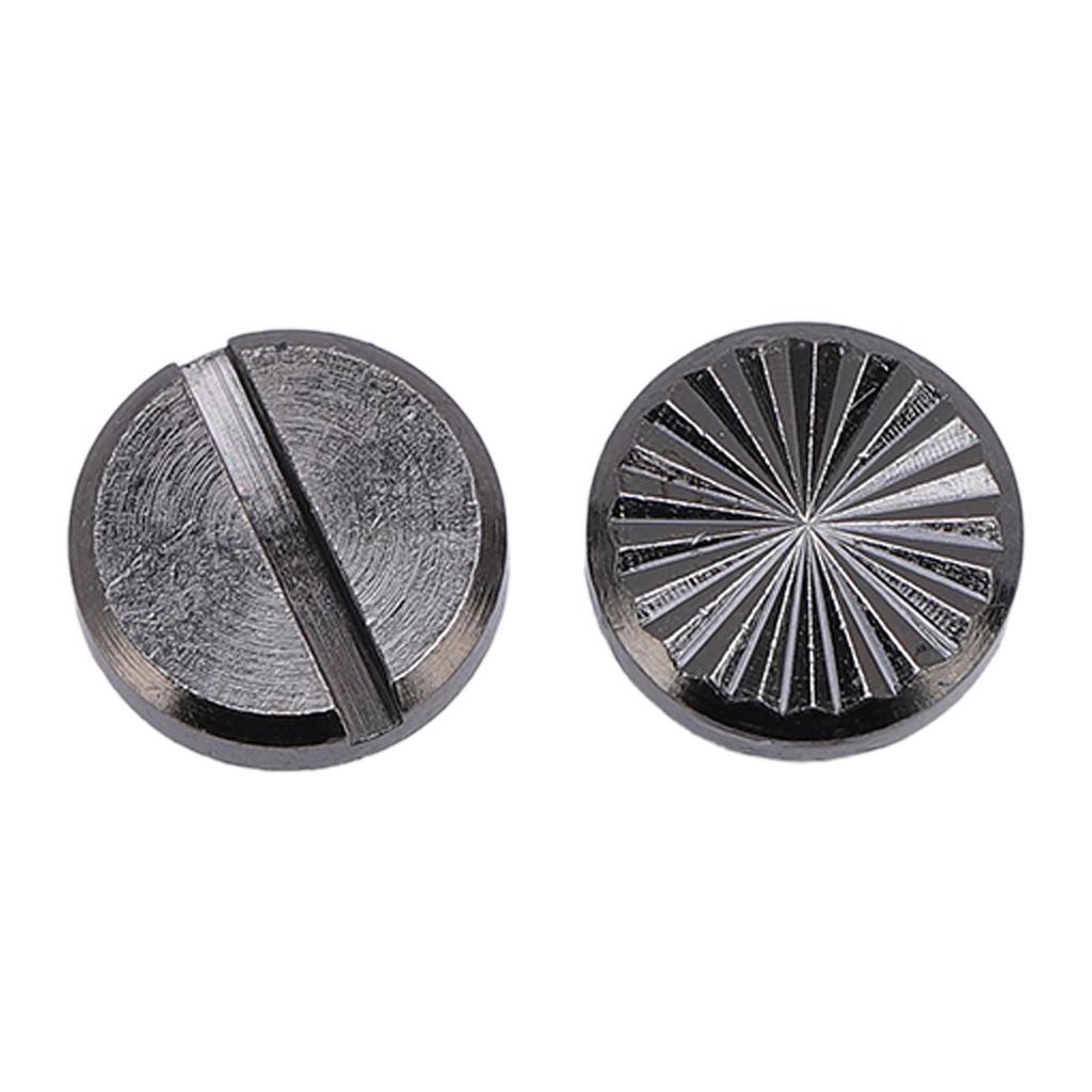 20 Set Rivet Zinc Alloy Back Slot Screw Stud Set for Belts Bags Shoes Clothing Leathercraft