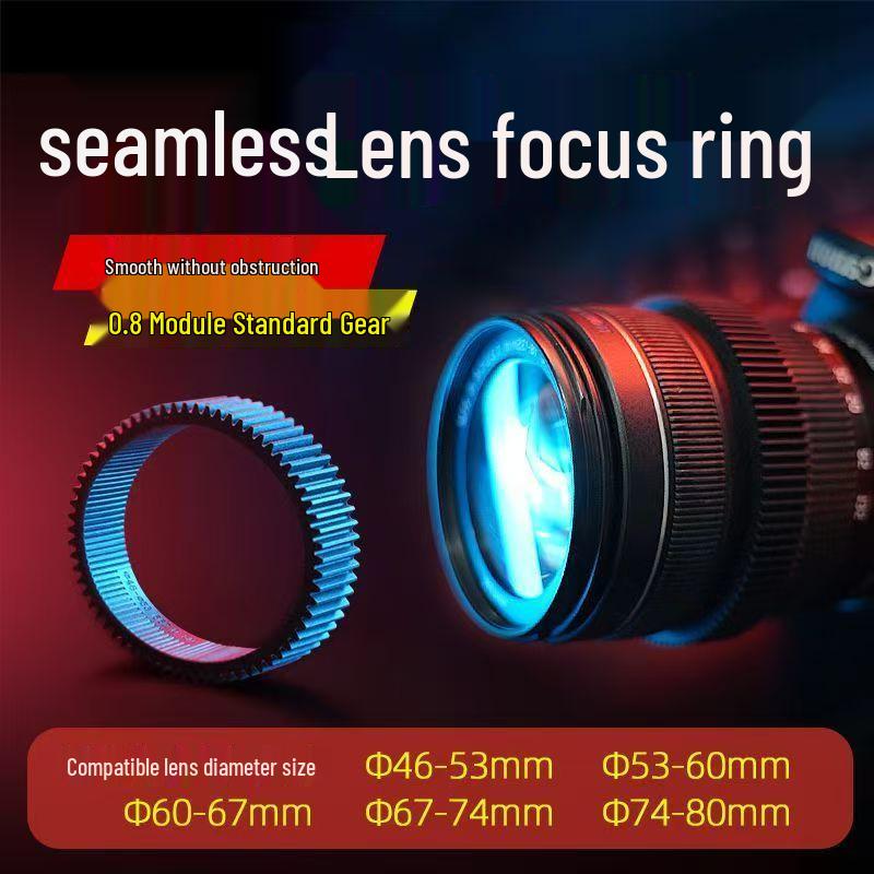 360° Rotating Camera Focus Ring for Sony, Canon, Nikon DSLR Cameras