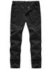 Gopuune Men's Lightweight Cargo Pants, Breathable, Quick-Drying, Hiking Pants for Hiking, Fishing, and Running (Black-01 M)