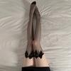 Jk Lolita Nylon Stockings Women Sweet Girls Thigh High Long Socks Japanese Style Kawai Cute Bowknot Summer Thigh High Stockings