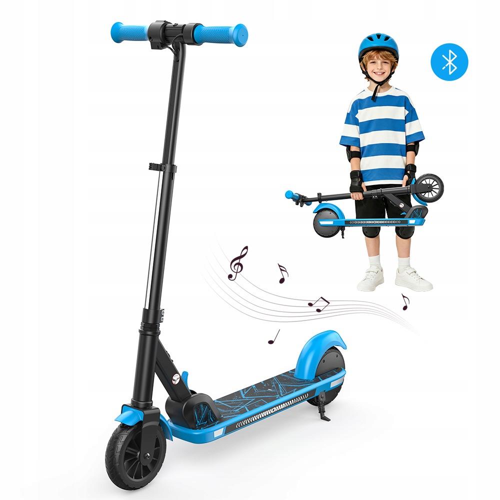 Foldable electric K4-B scooter for children