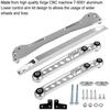 Rear Lower Control Arm Subframe Brace Tie Bar Kit for 19962000 Honda Civic DX EX CX GX LX HX Si 1.6L Rear Suspension Upgrade wi