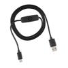 Durable 5V 3A Type C to USB Charging cable 1M / 3.3ft Power Button Switch Type C Cable Power Cord for Raspberry Pi 4B