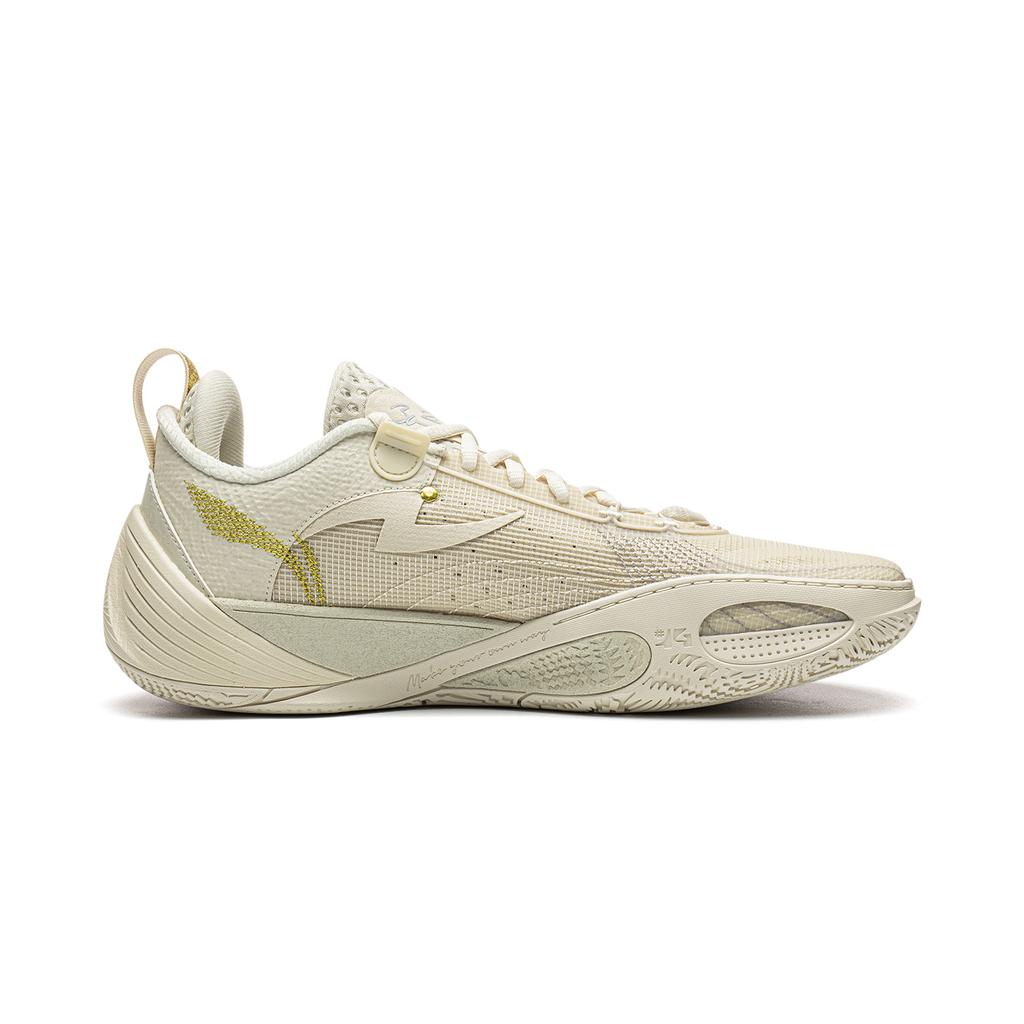 Li Ning Cushioning Slip Resistant Abrasion Resistant Rebound Low top Professional Competition Basketball Shoes Men's ABAW011-6