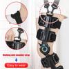 Adjustable Hinged Knee Brace ROM Knee Immobilizer Brace Leg Braces Orthopedic Patella Orthosis For Postoperative Recovery