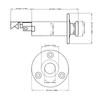 Metal Output Jack Socket 6.35mm Guitar Output Jack Endpin Output Jack  Electric Guitar