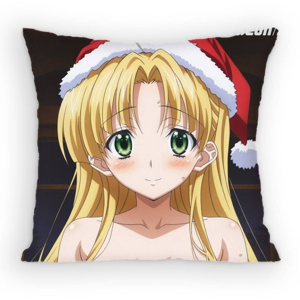 High School DxD Asia Argento Pillow Case Antidustmite Pillowcase Invisible Zipper Silky Sofa Cushion Cover for Bedroom