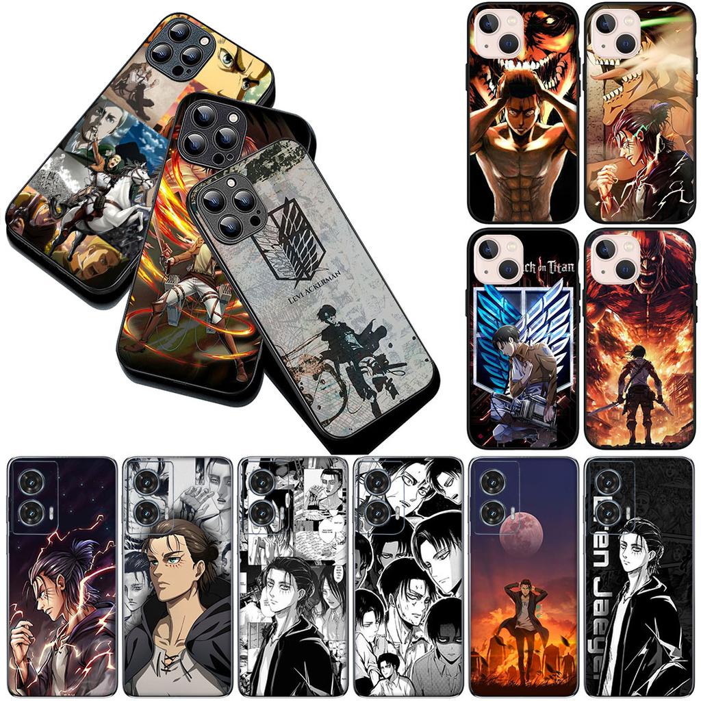 Casing for Samsung Galaxy S22 S21 S20 FE Ultra Plus A07 A17 A15 A16 A25 A57 A37 Cover Phone Case Attack on titan levi Wallpaper