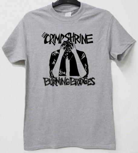 Футболка Crimpshrine Burning Bridges Музыка Панк-рок Green Day Operation Ivy G355 XL