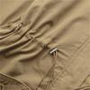 Women Solid Mid Long Hooded Trench Coat Middle Aged Mothers Plus Size Outerwear