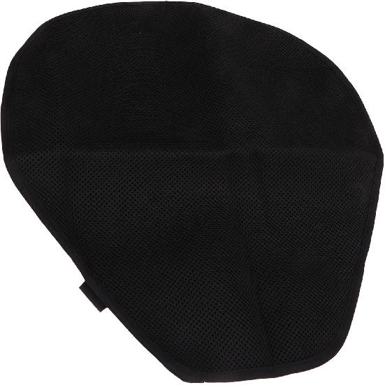 Aramox Motorcycle Cushion Motorcycle Mesh Cover Protector with Elastic Strap Breathable Heat Insulation Motorbike Sunscreen Cushion