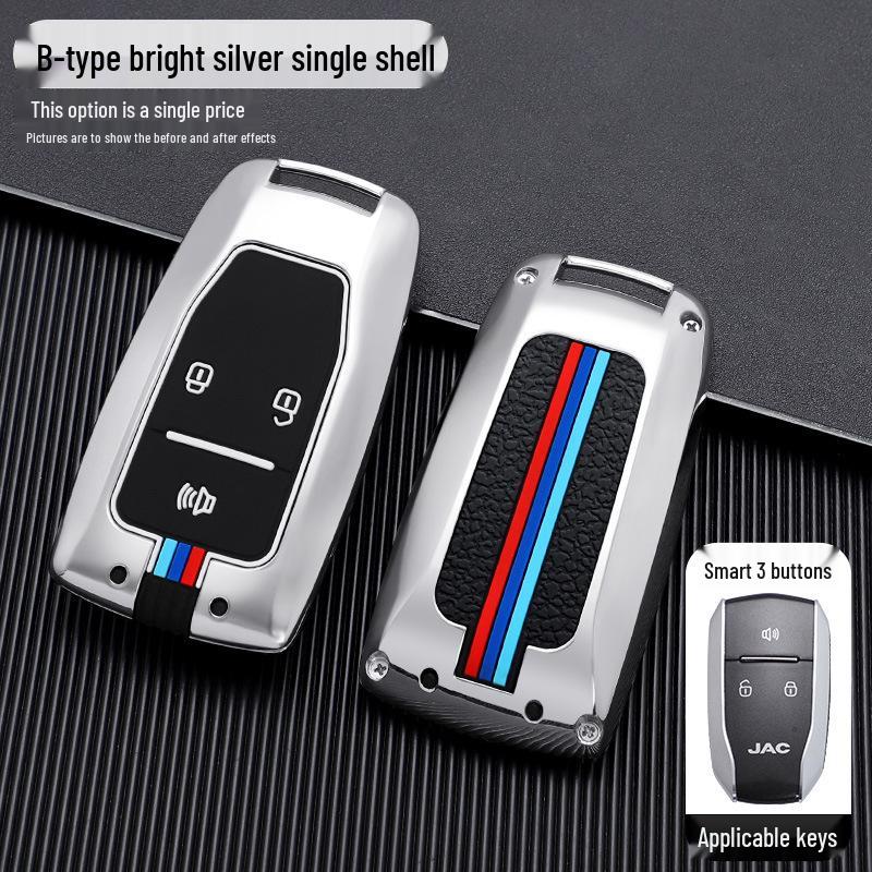 Sihao Car Key Protective Covers: Compatible with X8, A5, X4, and E10X models; Unisex design with durable buckle closure.
