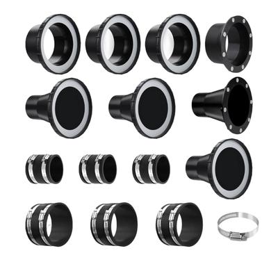 Magnetic Dust Gathering Component Kit Contains 15PCS ABS Parts For Efficient Workshop Maintenance