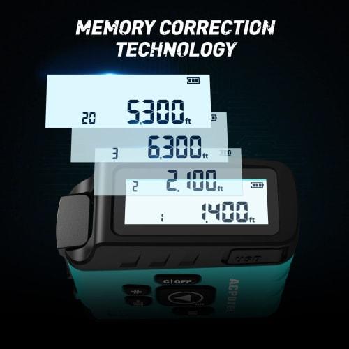 2-in-1 Digital Tape Measure, 16 Feet, with Display, Smart Tape Measure, Pythagoras Mode, Waterproof and Rechargeable, 1/2 Self-Centering, 20 Groups of