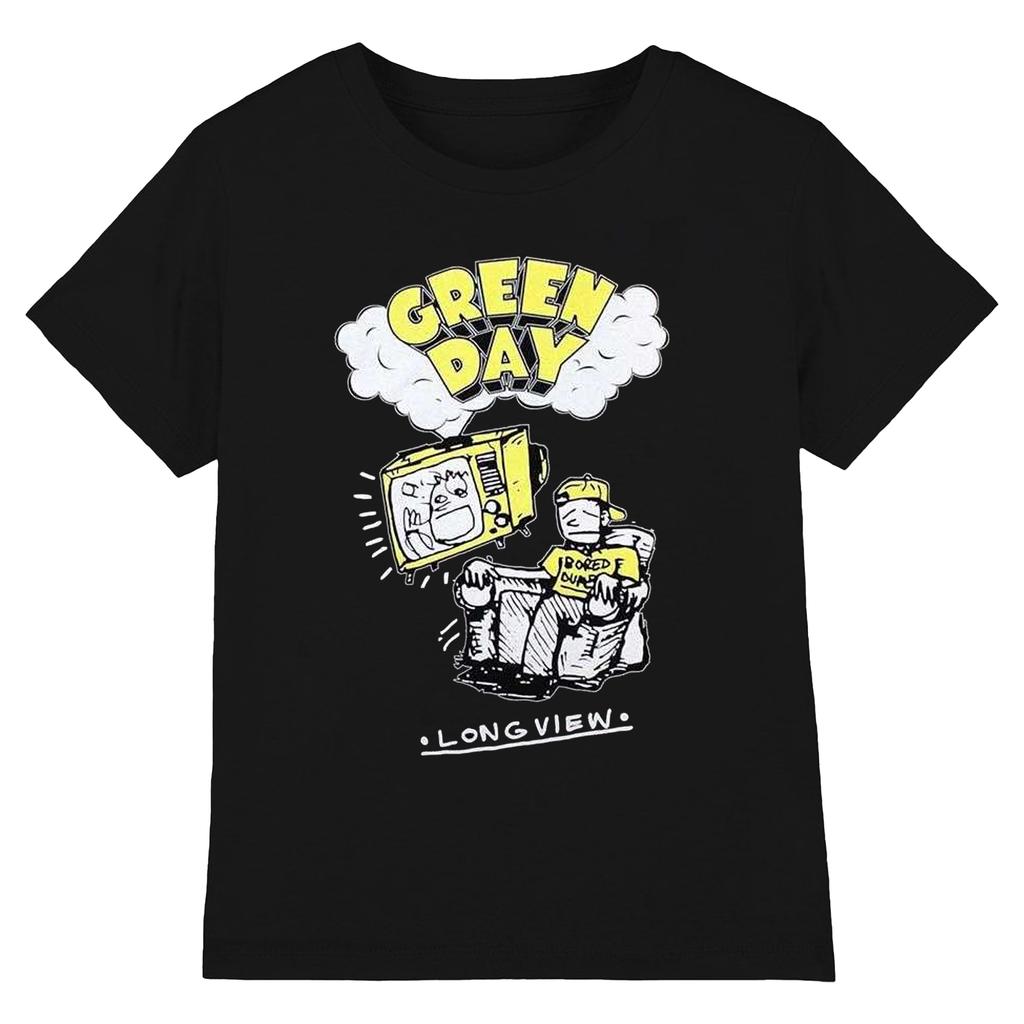 Green Day Unisex Longview Doodle T-Shirt für Erwachsene
