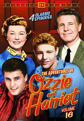 DVD RICKY NELSON DAVID NELSON OZZIE N  Adventures of Ozzie  Harriet 16  ALP59600 ALPHA VIDEO 2009 Filmes Não Japoneses  DVD Usado