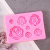 3D Flower Silicone Molds DIY Fondant Craft Cake Candy Chocolate Ice Pastry Baking Tool Mould Handmade Soap Mold Cake Decoration