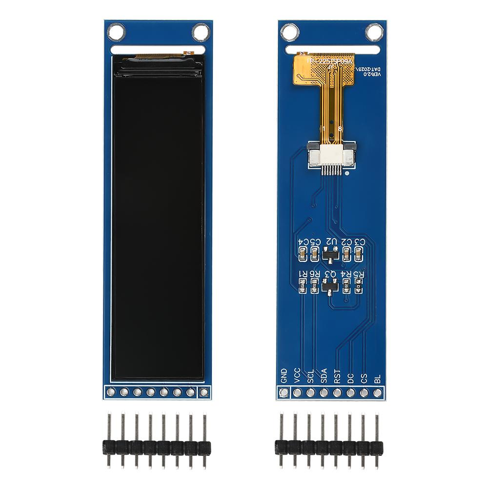 

ST7789 LCD Screen Module 8 pin COG Link 4-wire SPI color Monitor 76*284 Full View Angle LCD Screen 2.25-inch TFT Display Screen