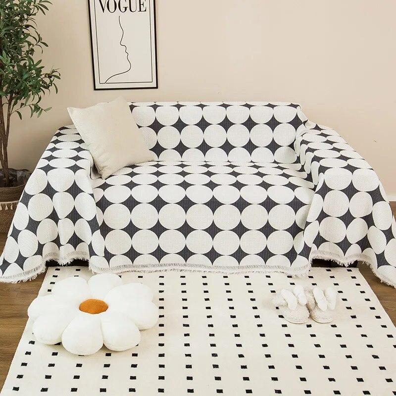 INS Ręcznik do włosów Sandstorm Prosty koc z poduszką na sofę All Inclusive Uniwersalny pokrowiec Cztery pory roku Uniwersalny pokrowiec na sofę