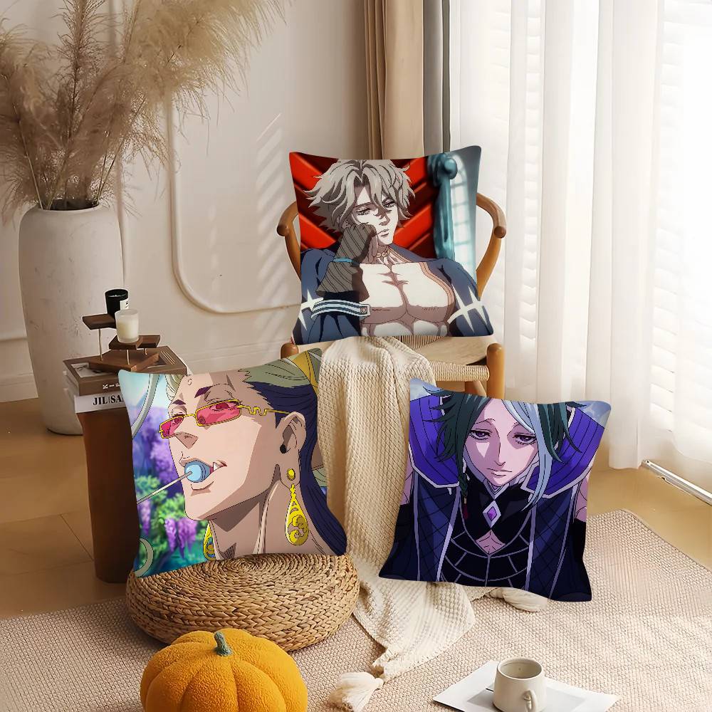 1Pc Record Of Ragnarok Anime Pillow Case Fashion Square Pillowcase Bedroom Sofa Room Ins Decoration Leisure