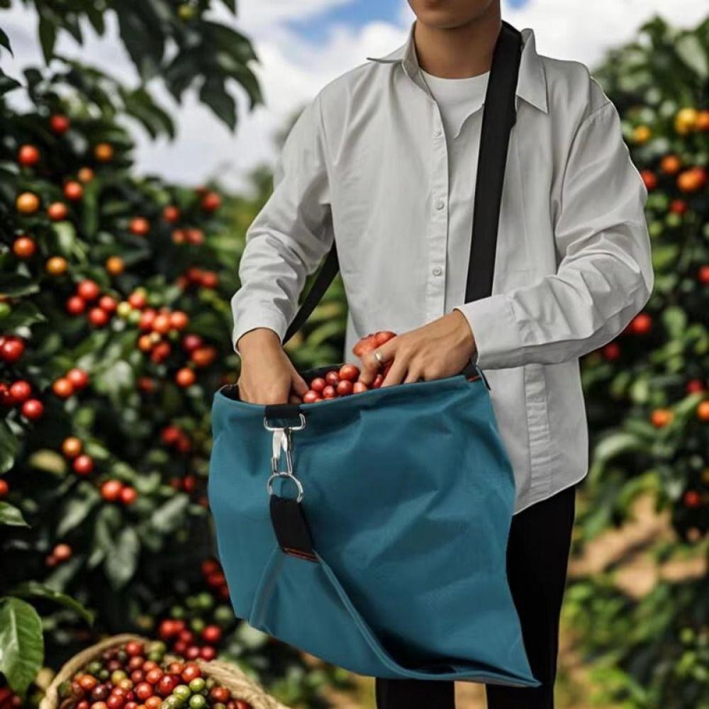 Tear Resistance Fruits Gathering Pouch Adjustable Strap Harvest Picking Bag  Harvest