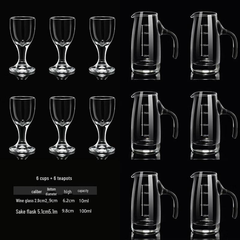 Multi-purpose Glass Decanter Set