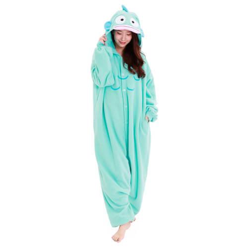 SAZAC Fleece Adult Kigurumi Sanrio Hangyodon
