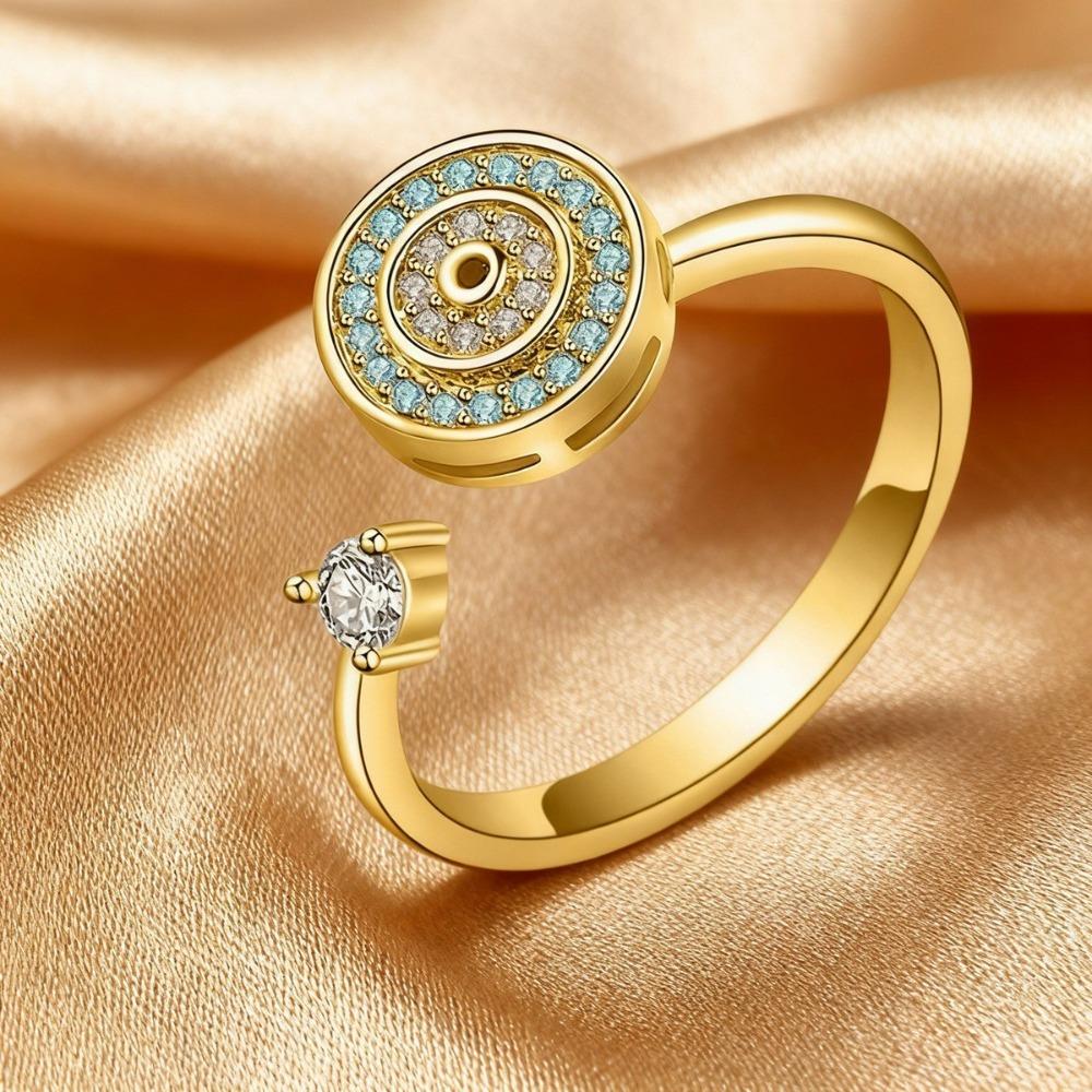 Fretting Bead Rotating Ring Creative Ring Anti-stress Anxiety Ring