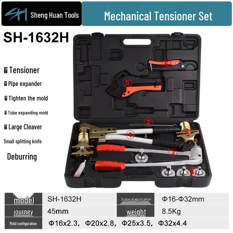 Hydraulic Geothermal Pipe Crimping Pliers for Underfloor Heating Installation