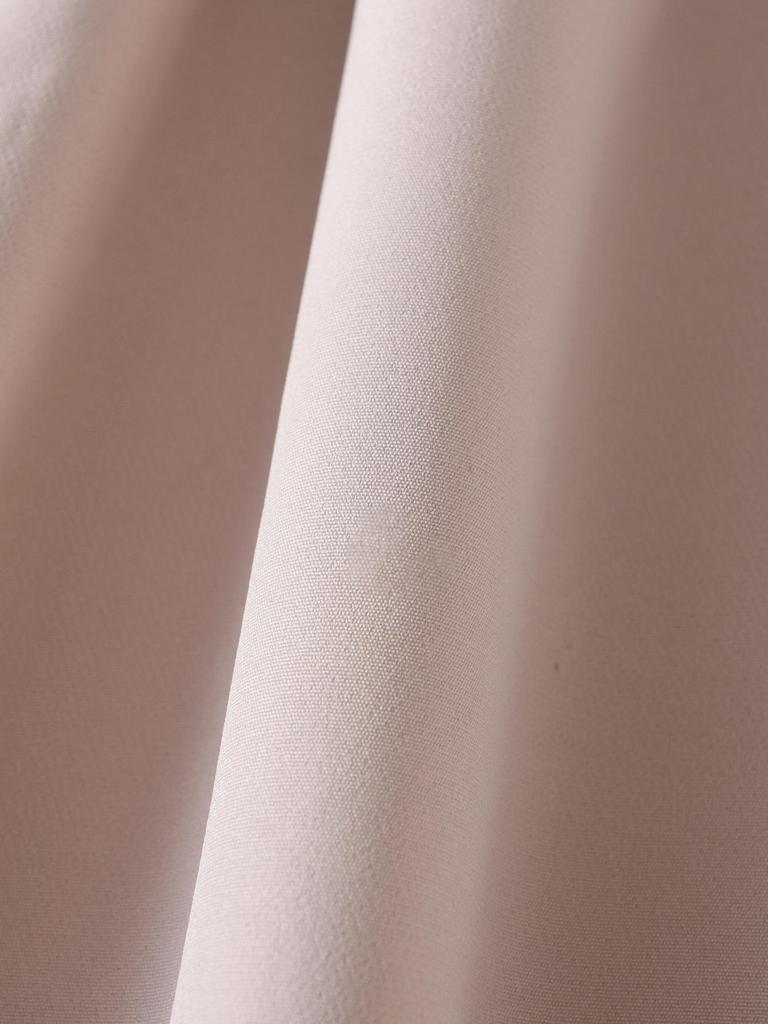 Autumn Children's Set: Ribbed Long-Sleeve Top & Beige Waist-Belt Overalls Skirt