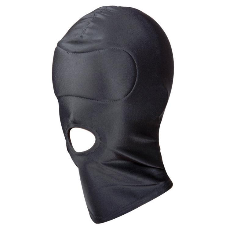 SM Roleplay Mask with Mouth and Eye Openings - Couples Intimacy Accessory