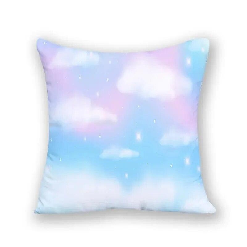 Home Decor Pillowcase Pillow Square Cushion Cover Cloud Cartoon Star Decorative Pillow