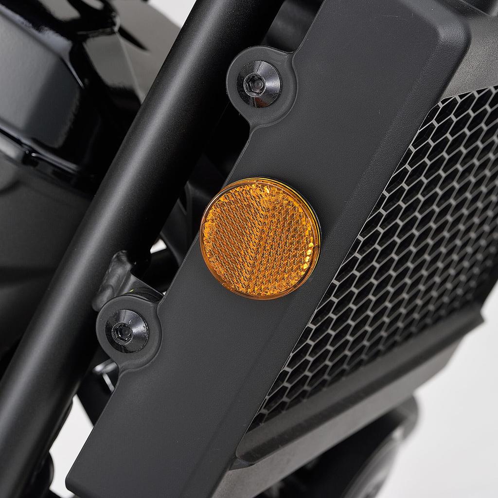 Daytona 76286 Universeller Reflektor Rund Gelb Selbstklebend beidseitig