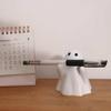 Funny Ghost Pen Holder Creative Halloween Ghost Figurine Desktop Decoration Ornament  Stationery