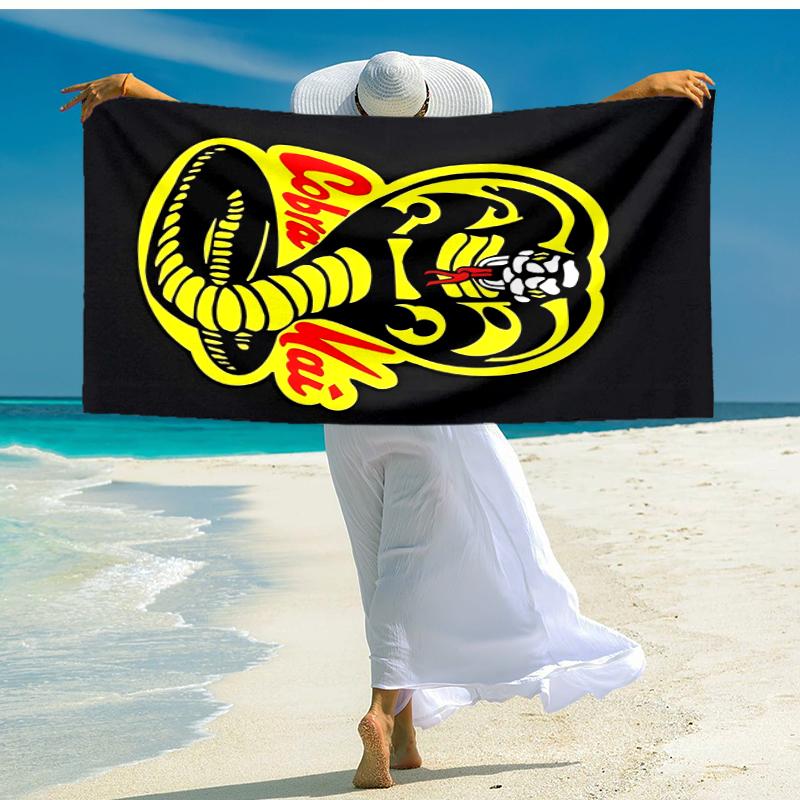 1pc Football Team (25) Beach Towel, Comfortable and Thick, and Swimming/Bath/Picnic/Camping Towel, Suitable for Seaside Beaches