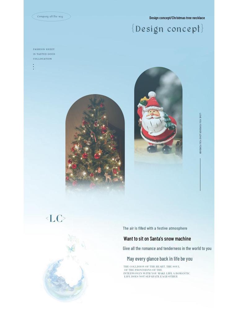 S925 Sterling Silver Christmas Tree Pendant Necklace - Elegant & Versatile Gift for Girlfriends