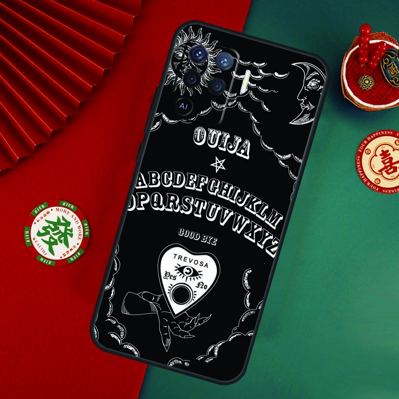 Ouija Board Case For Oppo A6 A5 Pro A15 A18 A38 A58 A78 A98 A54 A74 A94 A17 A57 A80 A60 A40 A16 A76 A96
