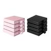 4Pcs Earrings Organiser Paper Storage Boxes Portable Jewelry Holder Case for Home Office Travel Jewelry Organization
