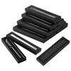 12pcs Paper Single Pen Gift Boxes Wtih Velvet Inside and Visible Window Lid Rectangle Black 17.5x4.3x2.2cm